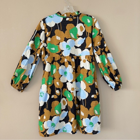 Who What Wear 100% Cotton Floral Dress M - Picture 8 of 9